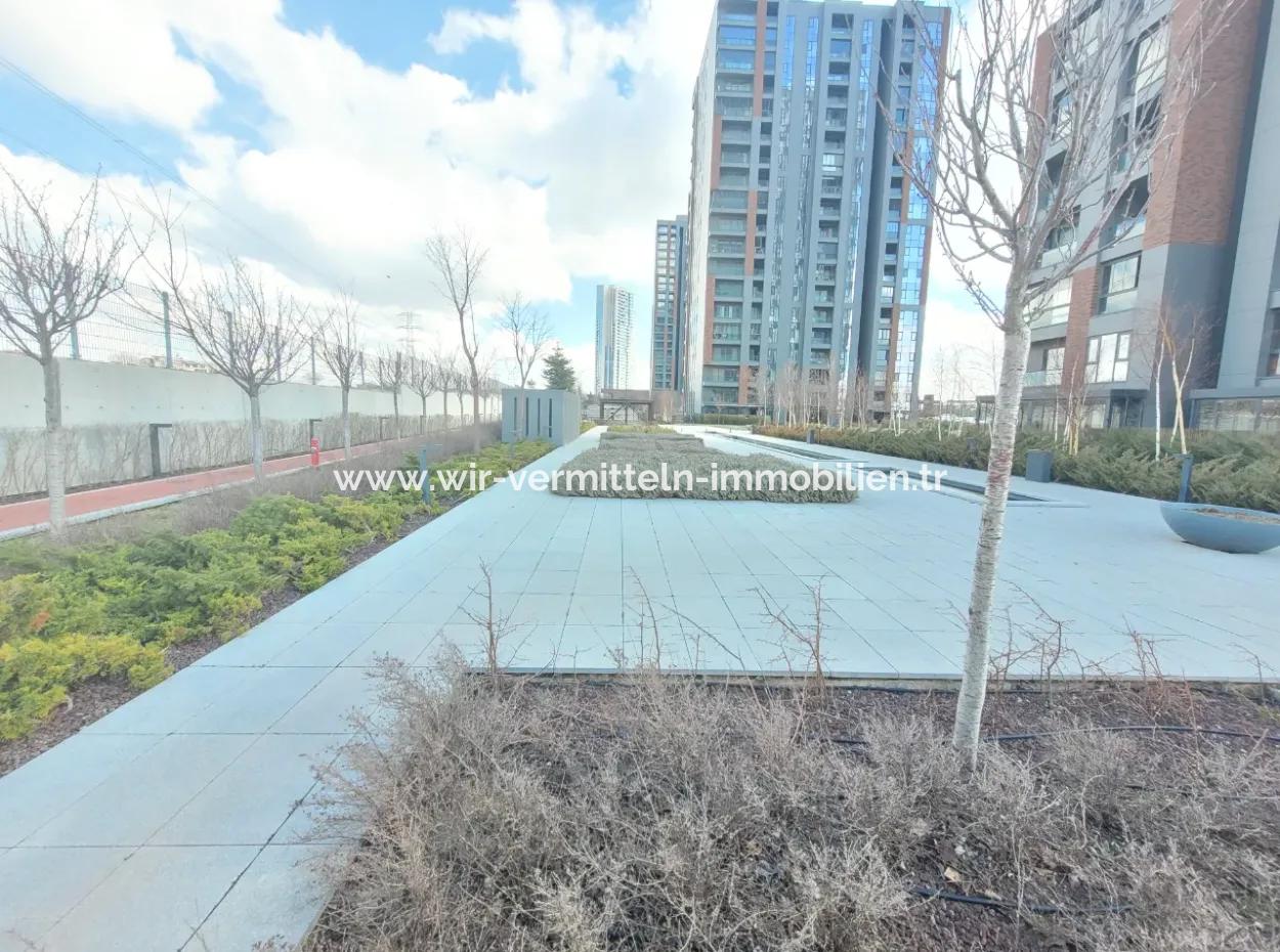 3+1 130 M² 23. Stock Parkblick Südfront Wohnung Zum Verkauf In Beytepe İncek Bulvar Loft Complex