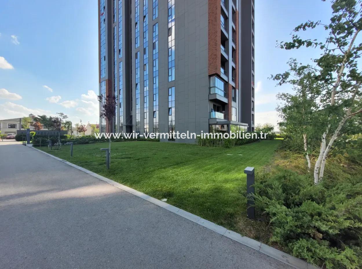 3+1 110M² 19. Stock Boulevard View Wohnung Zum Verkauf In Beytepe İncek Bulvar Loft Complex