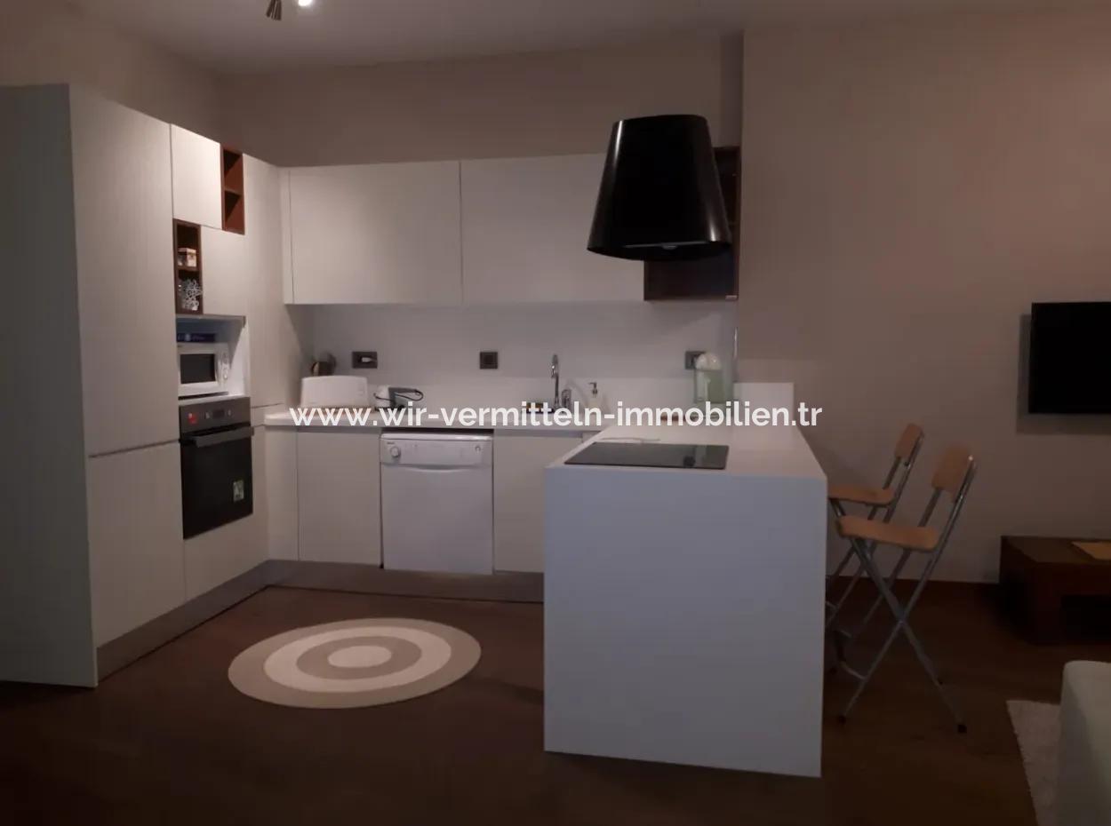 Leere, Luxuriöse Möblierte İncek Prestige 1+1 62 M² Wohnung Im 15. Stock Zum Verkauf