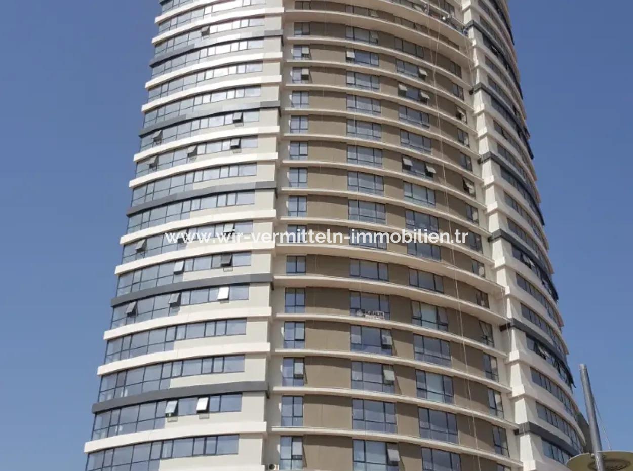 Leere, Luxuriöse Möblierte İncek Prestige 1+1 62 M² Wohnung Im 15. Stock Zum Verkauf