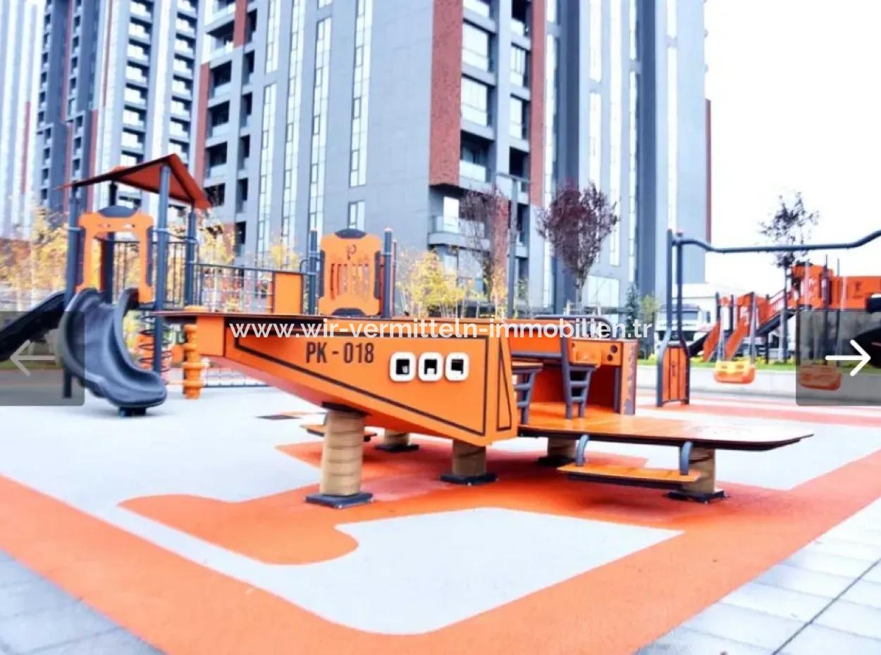 Beytepe İncek Bulvar Loft Zum Verkauf 1+1 46 M² Wohnung Mit Seeblick Im 9. Stock