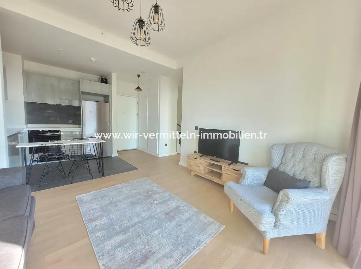 Beytepe İncek Bulvar Loft Zu Vermieten 1+1 46 M² 15. Etage Wohnung Mit Blick Auf Çayyolu