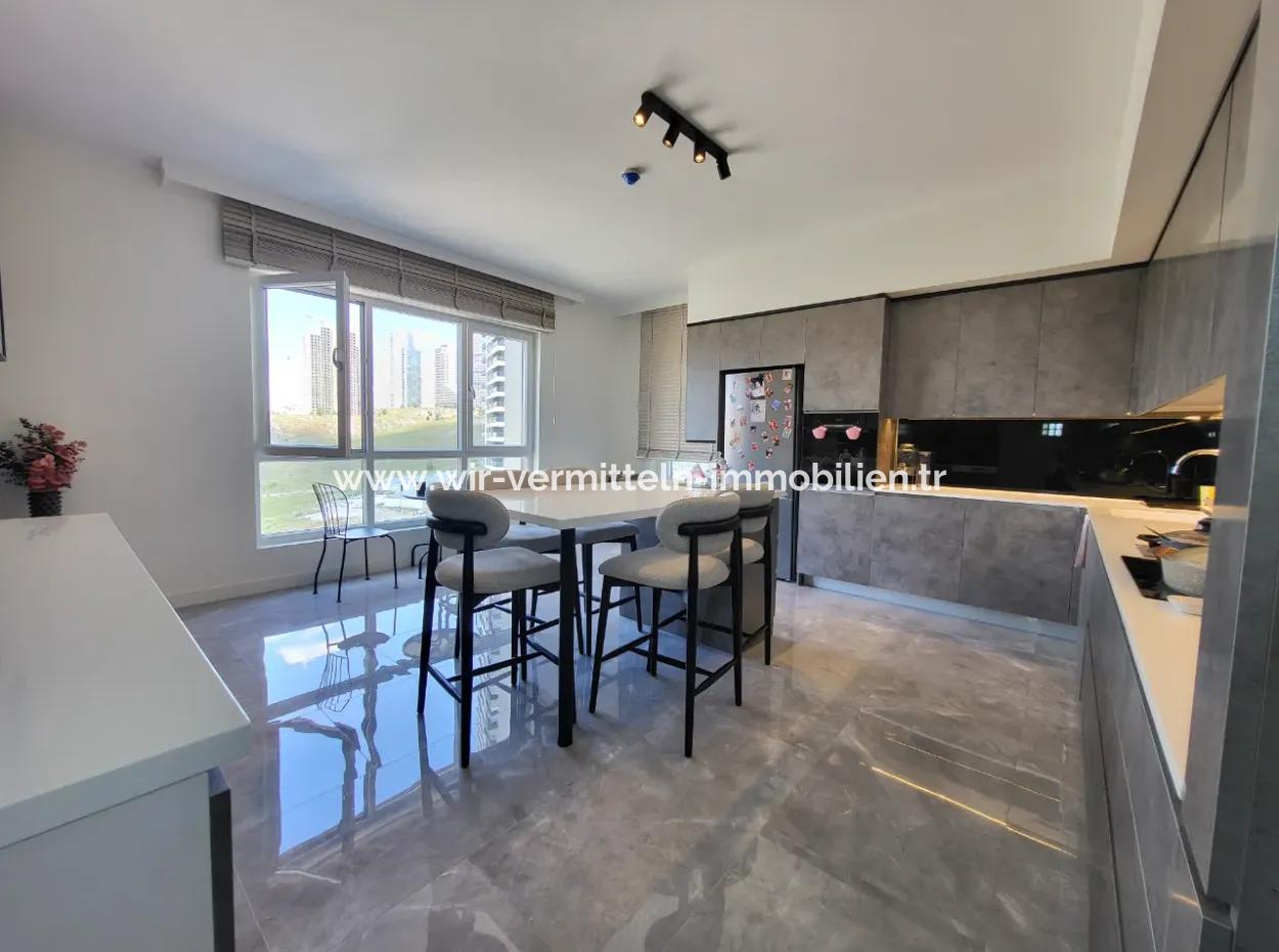 Taşpinar Mah. Faras Panora Luxuriös Gebaute Wohnung Zum Verkauf 4,5+1 Wohnung Im 7. Stock Gölbaşi Ankara