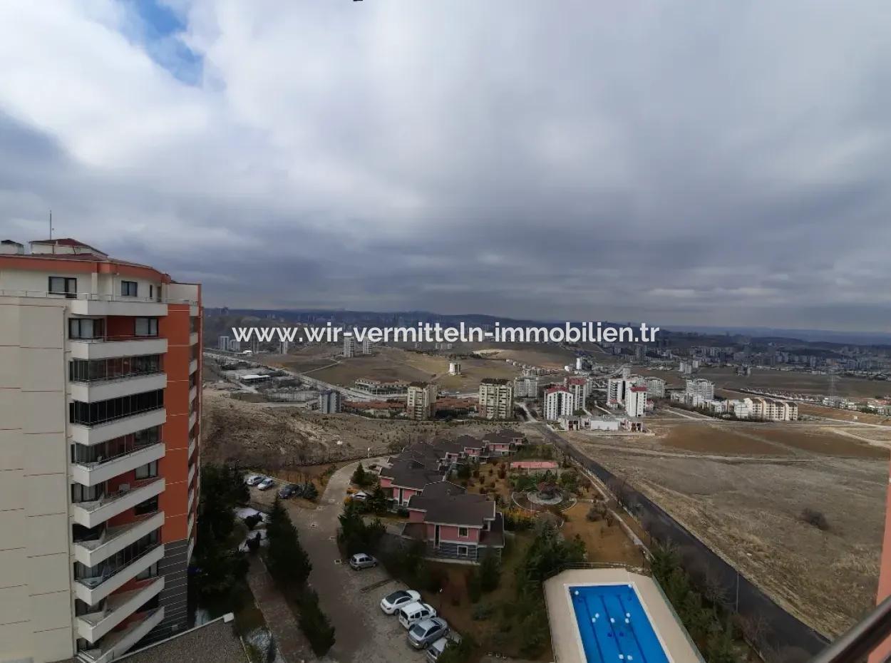 Exklusive Duplex In Türkei Ankara Beytepe Mit Atemberaubendem Panoramablick Zu Verkaufen!