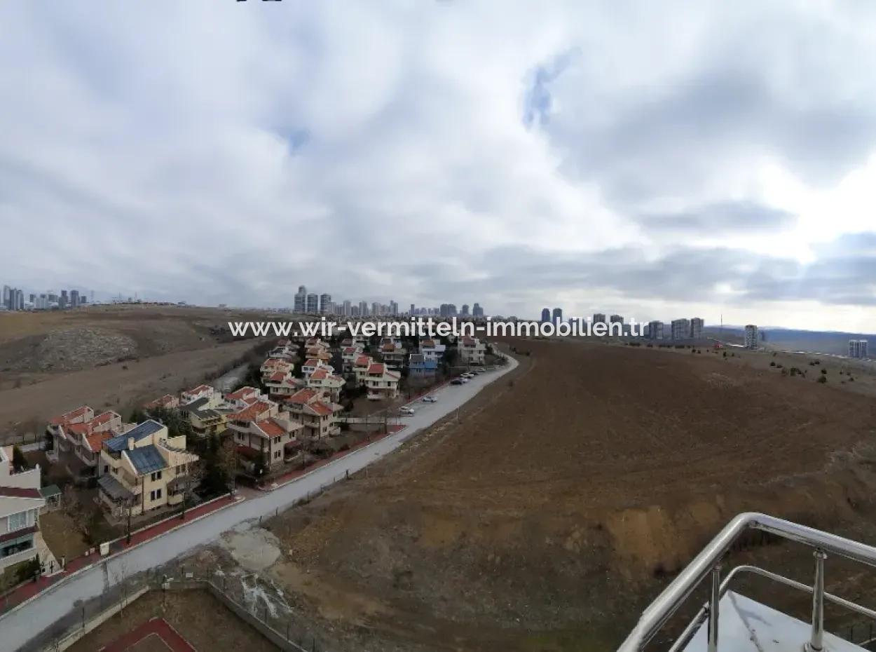 Exklusive Duplex In Türkei Ankara Beytepe Mit Atemberaubendem Panoramablick Zu Verkaufen!