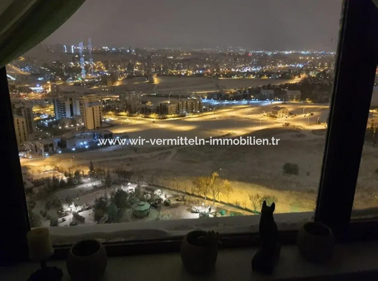 Exklusive Duplex In Türkei Ankara Beytepe Mit Atemberaubendem Panoramablick Zu Verkaufen!