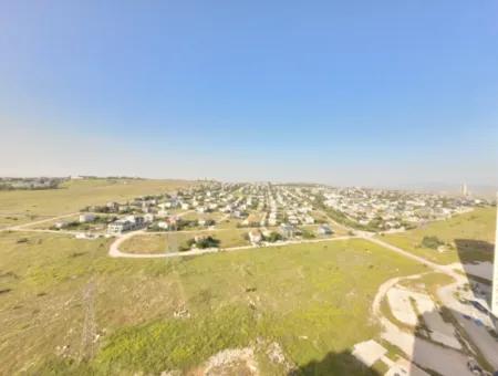 Beytepe İncek Bulvar Loft Zu Vermieten 2+1 68M² 21. Stock Boulevard Fassade Wohnung