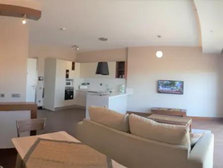 Leere, Luxuriöse Möblierte İncek Prestige 1+1 62 M² Wohnung Im 15. Stock Zum Verkauf