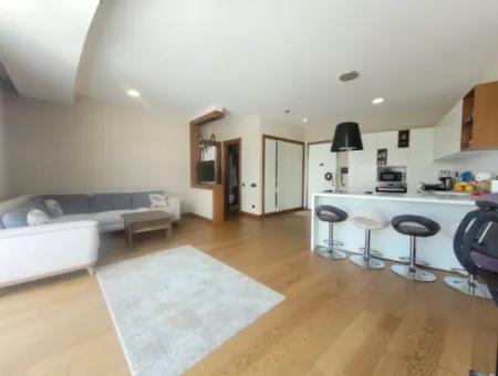 Frei Luxuriös Möbliert İncek Prestige Wohnung Im 18. Stock Zu Vermieten 1+1 62 M²