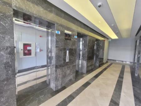 Frei Luxuriös Möbliert İncek Prestige Wohnung Im 18. Stock Zu Vermieten 1+1 62 M²