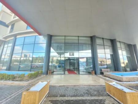 Frei Luxuriös Möbliert İncek Prestige Wohnung Im 18. Stock Zu Vermieten 1+1 62 M²