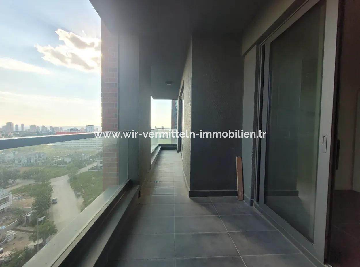 3+1 130 M² 9St Floor Park View South Front Apartment For Sale In Beytepe İncek Bulvar Loft Complex