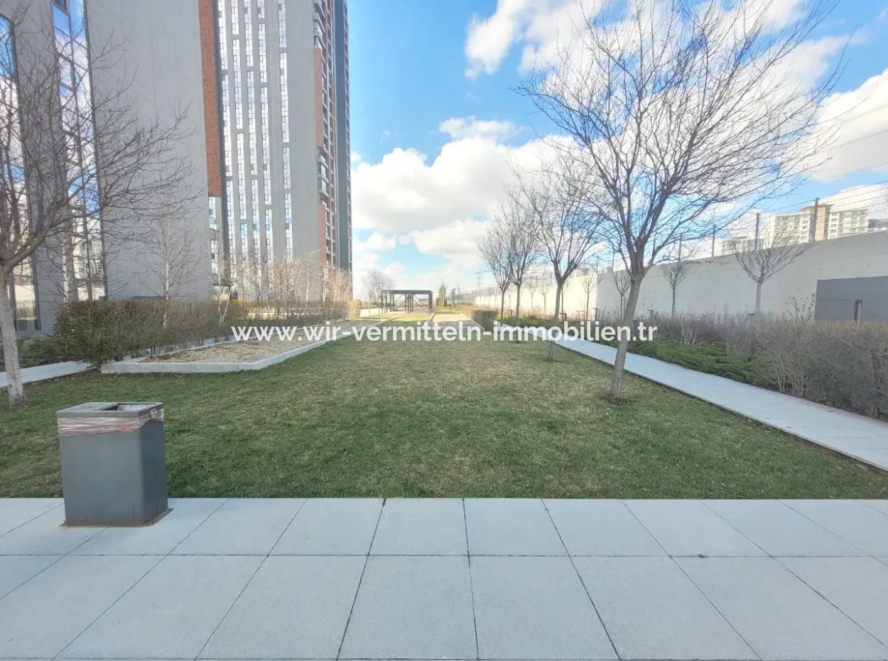 3+1 130 M² 1St Floor Park View South Front Apartment For Sale In Beytepe İncek Bulvar Loft Complex