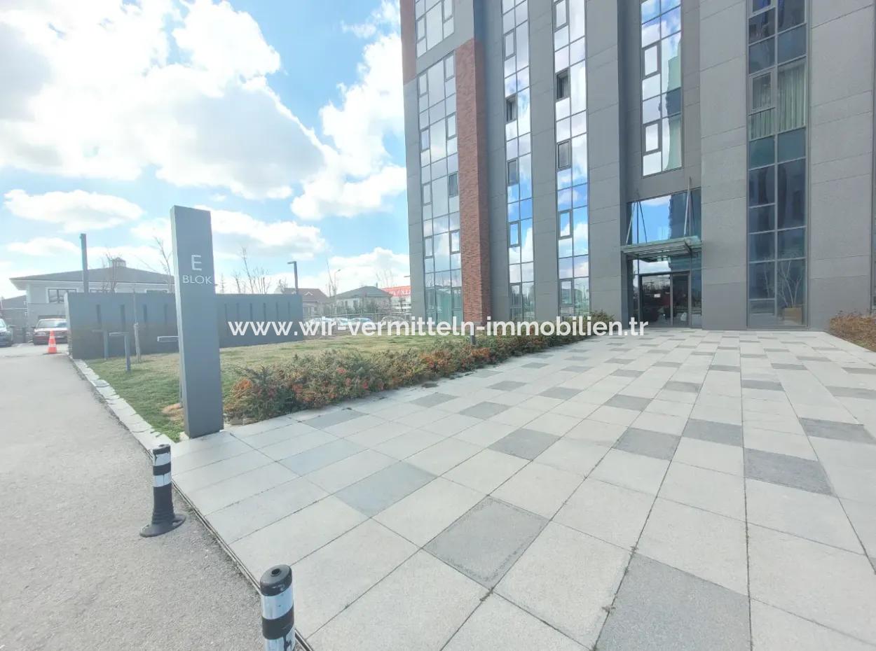 Beytepe İncek Bulvar Loft For Sale 1+1 55 M² 17Th Floor Apartment