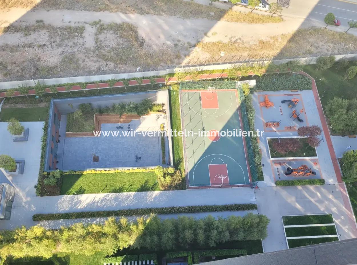 Beytepe İncek Bulvar Loft For Sale 1+1 55 M² 17Th Floor Apartment