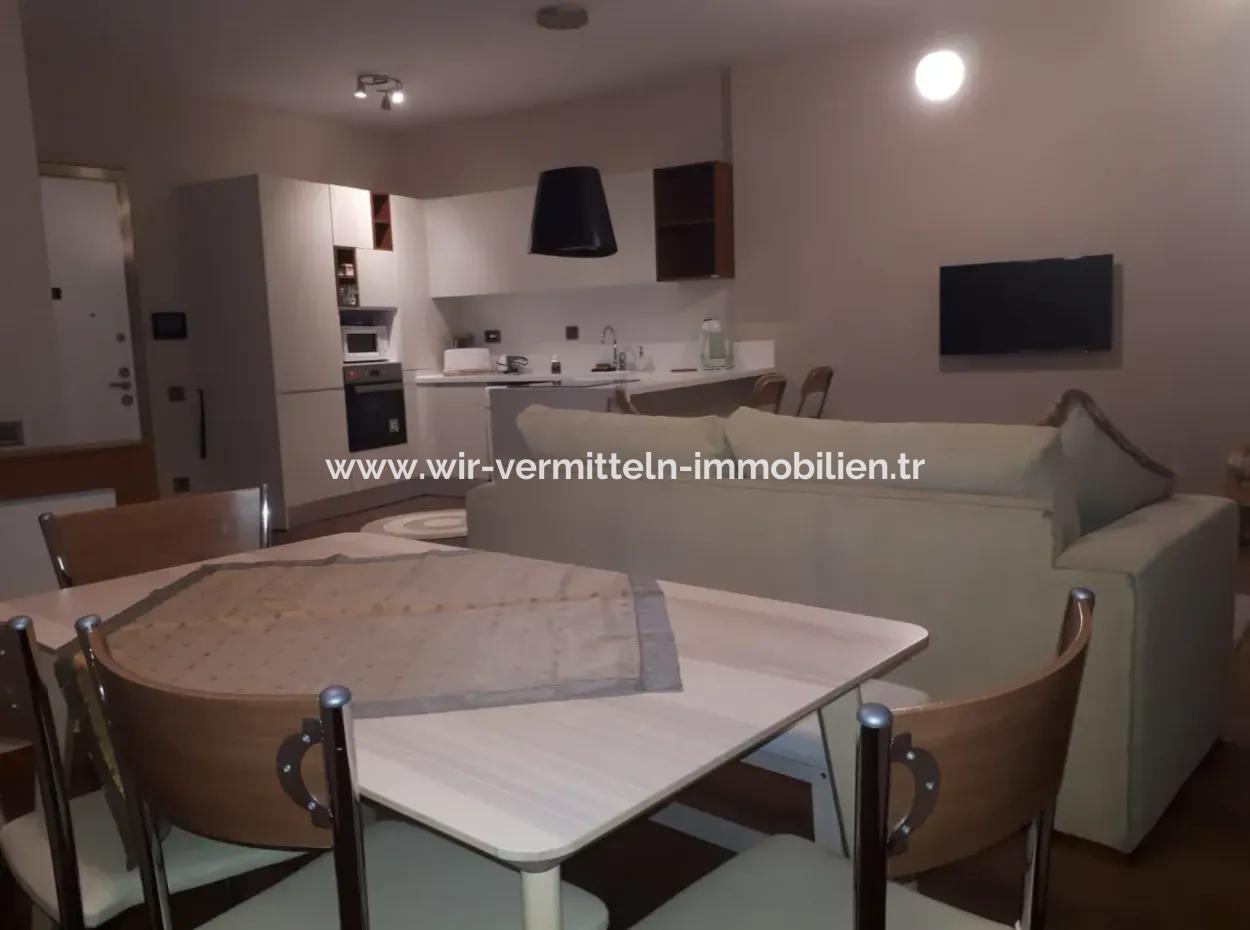 Empty Luxury Furnished İncek Prestige 1+1 62 M² 15Th Floor Apartment For Sale