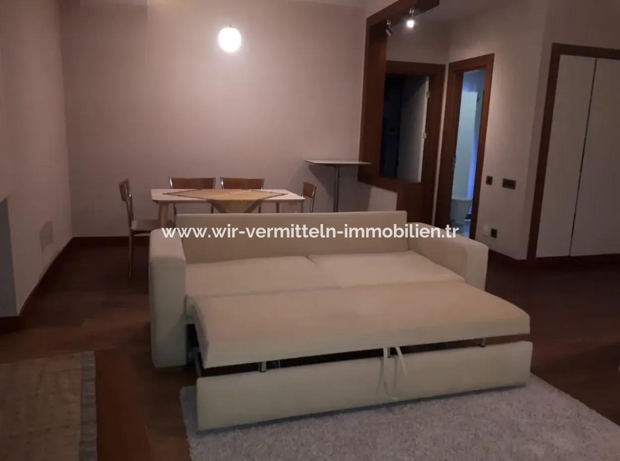 Empty Luxury Furnished İncek Prestige 1+1 62 M² 15Th Floor Apartment For Sale