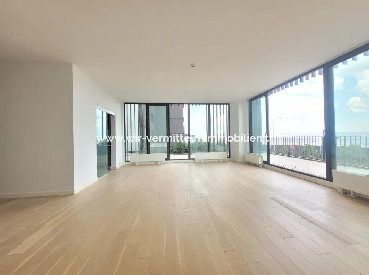 Empty İncek Loft For Sale Terrace 4+1 Mogan View 146 M² 1St Floor Apartment