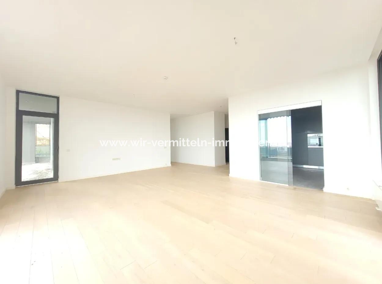 Empty İncek Loft For Sale Terrace 4+1 Mogan View 146 M² 1St Floor Apartment