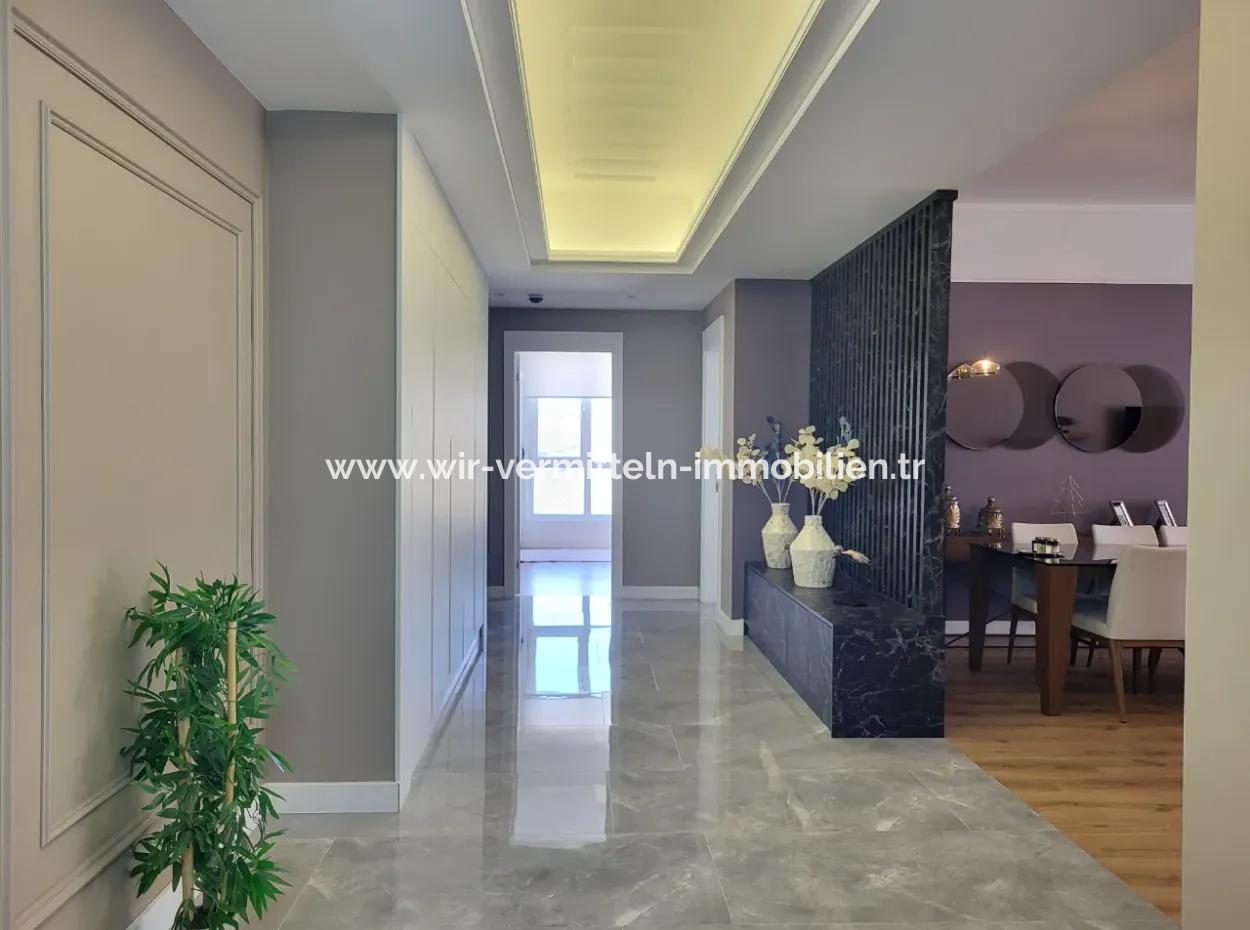 Taşpinar Mah. Faras Panora Luxury Built Flat For Sale 4,5+1 7Th Floor Apartment Gölbaşi Ankara