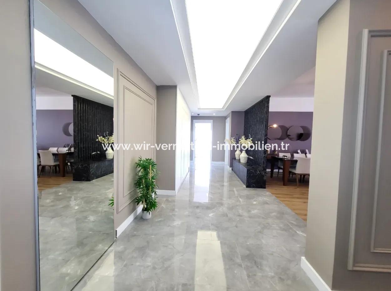 Taşpinar Mah. Faras Panora Luxury Built Flat For Sale 4,5+1 7Th Floor Apartment Gölbaşi Ankara