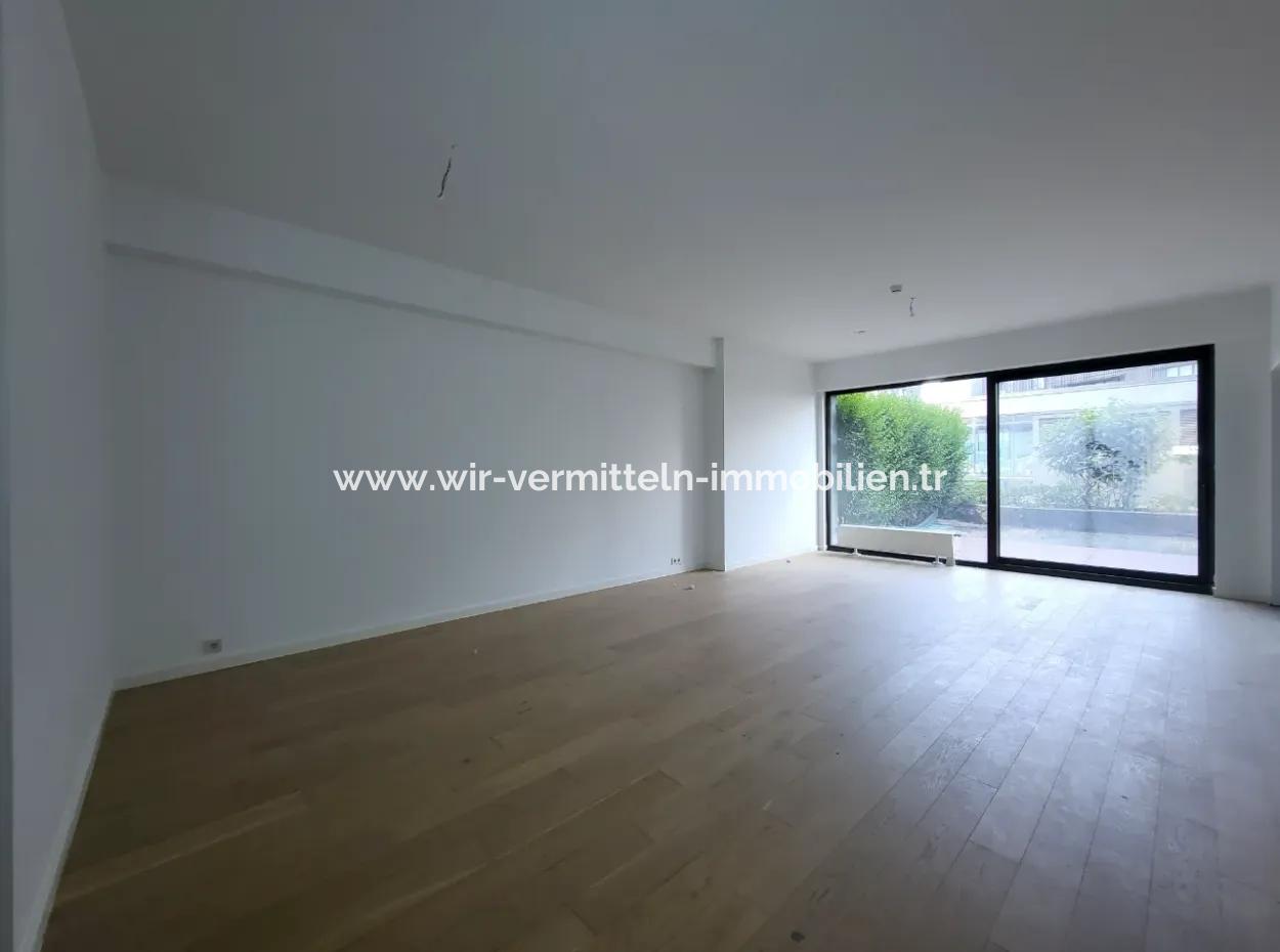 İncek Loft Suitable For Credit For Sale 2,5+1 Ground Floor Flat With Landscape View 2 Gardens