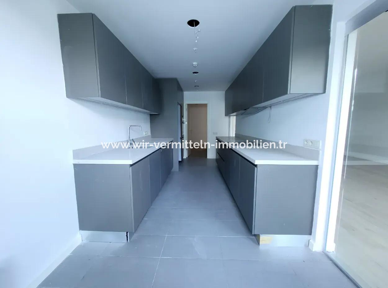 İncek Loft Suitable For Credit For Sale 2,5+1 Ground Floor Flat With Landscape View 2 Gardens