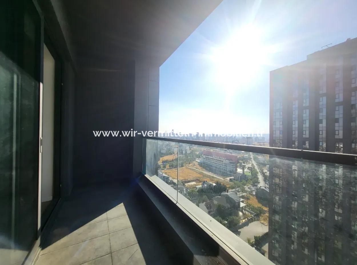 For Rent Beytepe İncek Bulvar Loft For Sale 1+1 45 M² 18Th Floor Flat