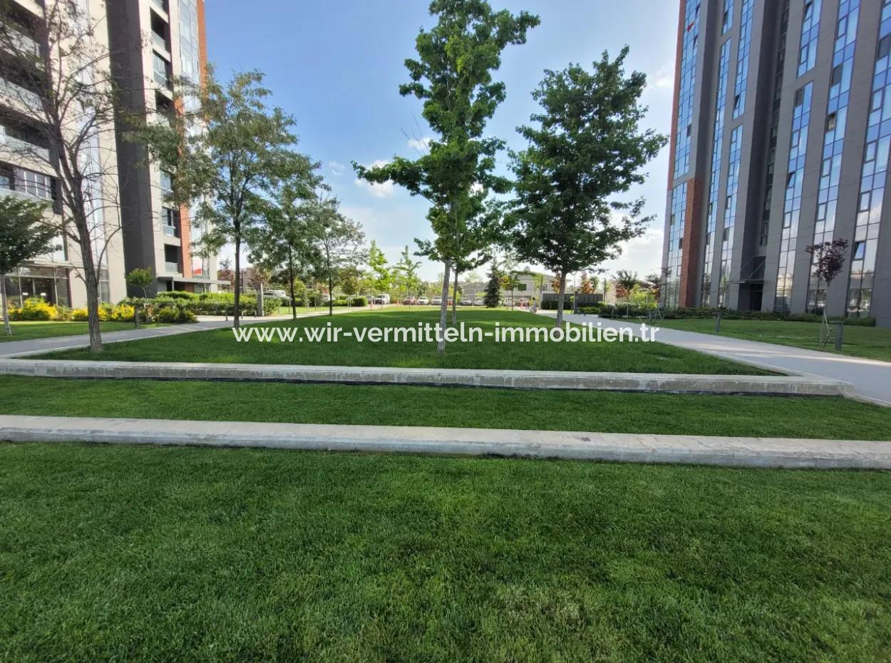 For Rent Beytepe İncek Bulvar Loft For Sale 1+1 45 M² 18Th Floor Flat