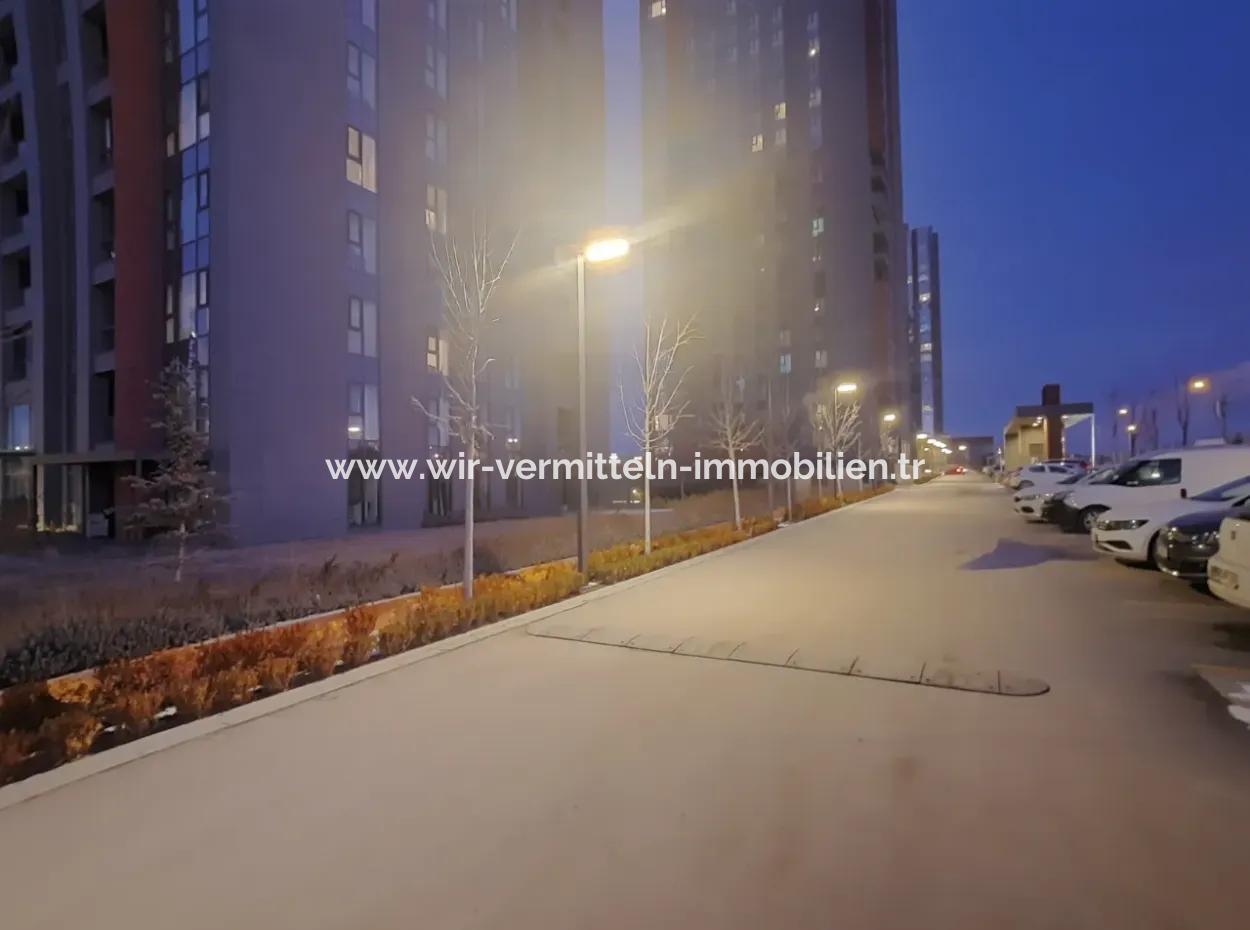 For Rent Beytepe İncek Bulvar Loft For Sale 1+1 45 M² 18Th Floor Flat