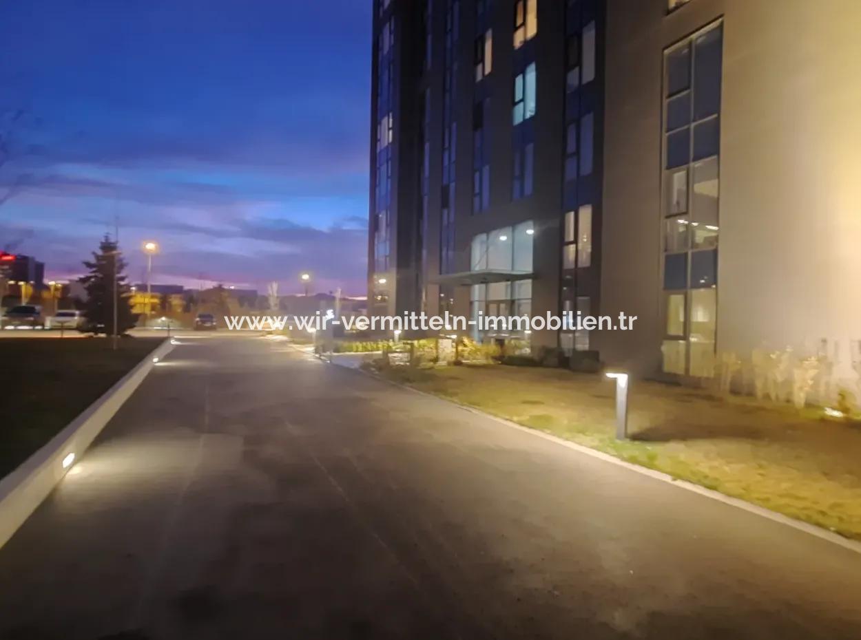 3+1 110 M² 20Th Floor Boulevard View Apartment For Sale In Beytepe İncek Bulvar Loft Complex