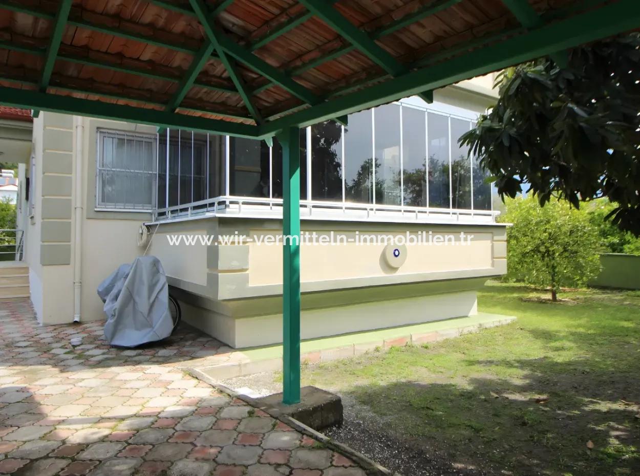 For Sale, A 3+1 Garden Floor Apartment On A 585M2 Plot Of Land In Köyceğiz, Muğla, Turkey