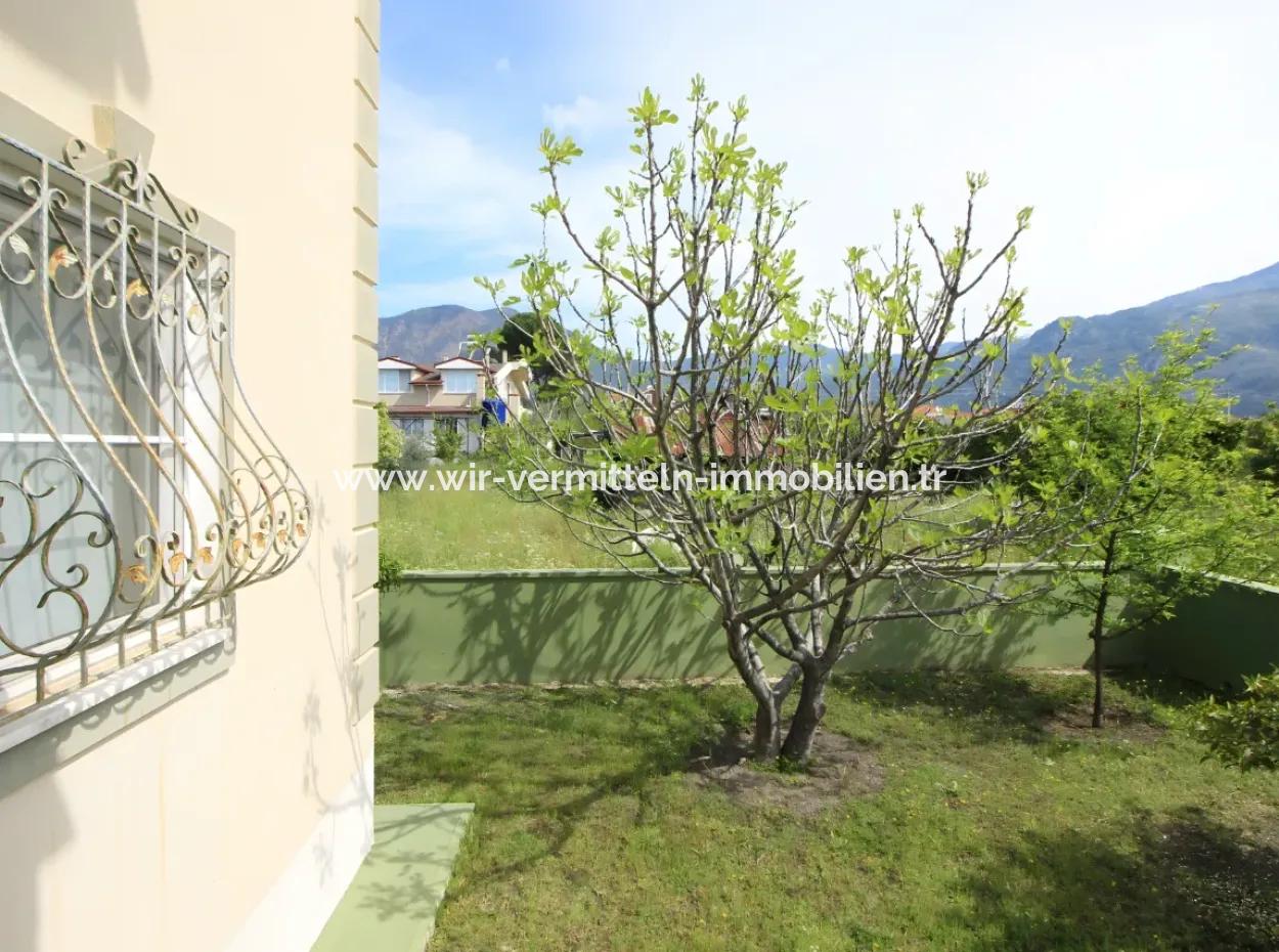 For Sale, A 3+1 Garden Floor Apartment On A 585M2 Plot Of Land In Köyceğiz, Muğla, Turkey