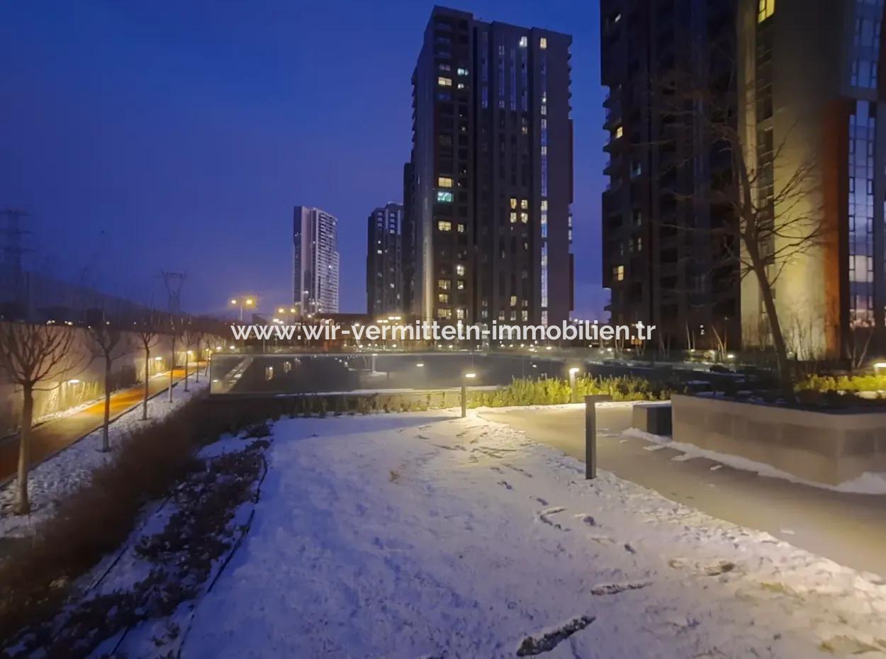 3+1 110M² 18Th Floor Park View Apartment For Sale In Beytepe İncek Bulvar Loft Complex