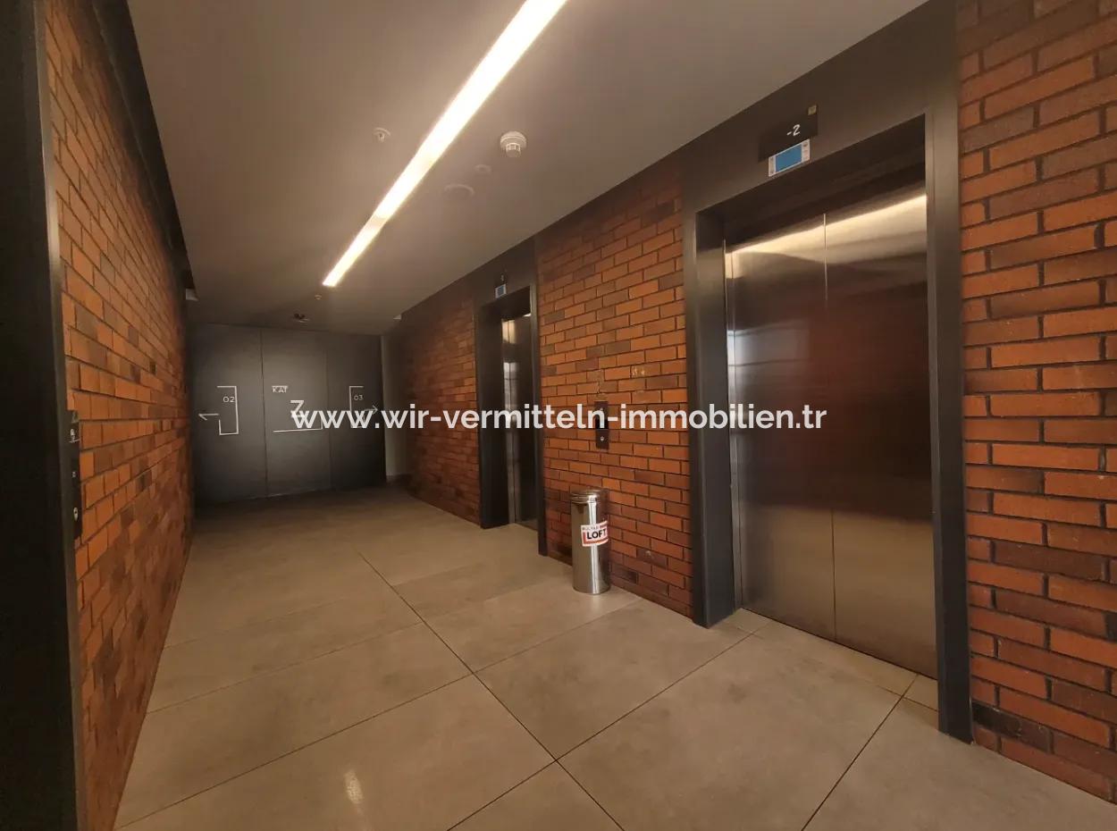 4+1 17 Th Floor Tenantless Apartment For Sale In Beytepe İncek Bulvar Loft Complex