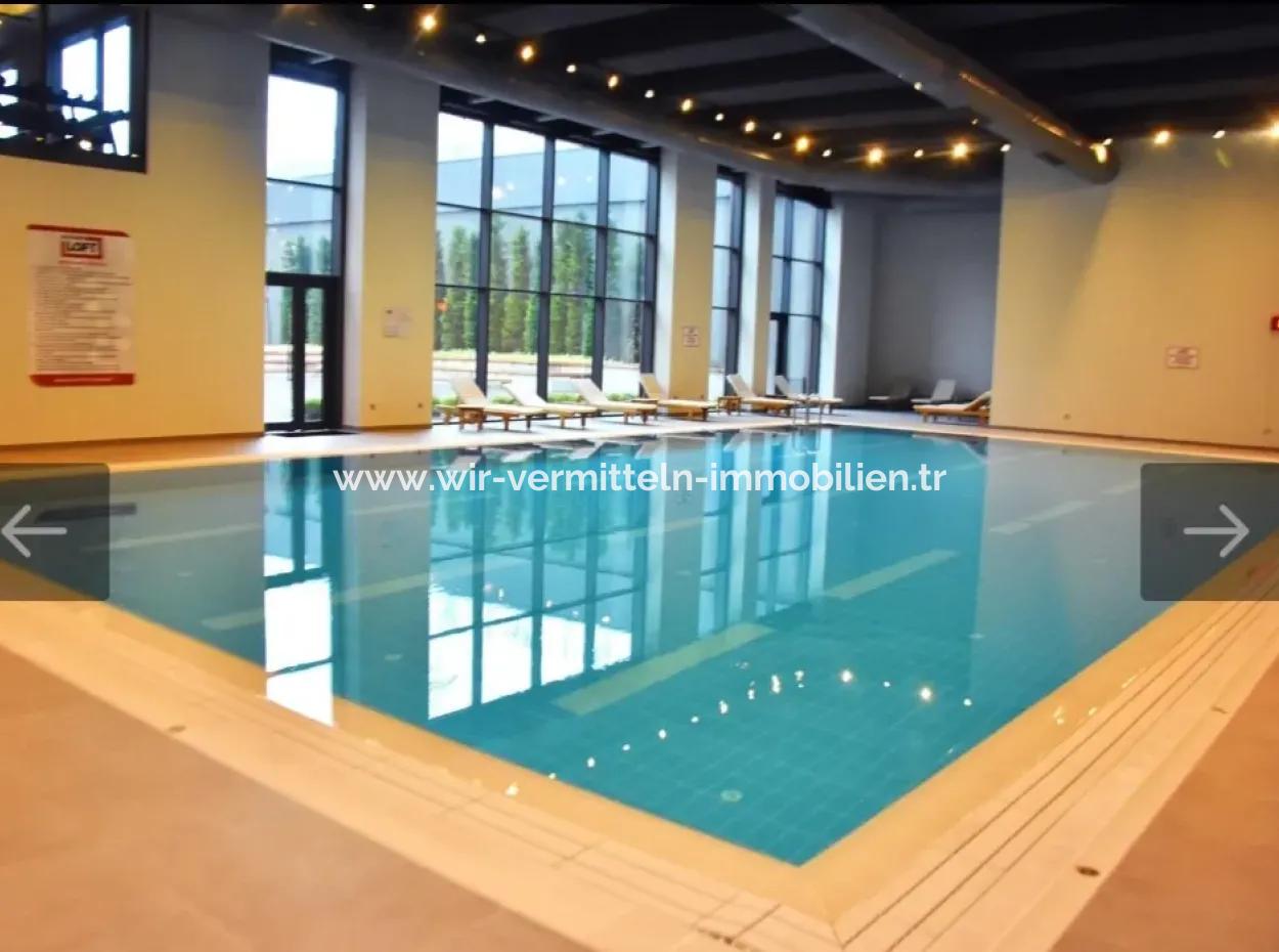 Beytepe İncek Bulvar Loft For Sale 1+1 46 M² 4Th Floor South Front Apartment