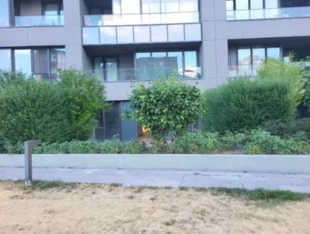 İncek Loft Suitable For Credit For Sale 2,5+1 Ground Floor Flat With Landscape View 2 Gardens