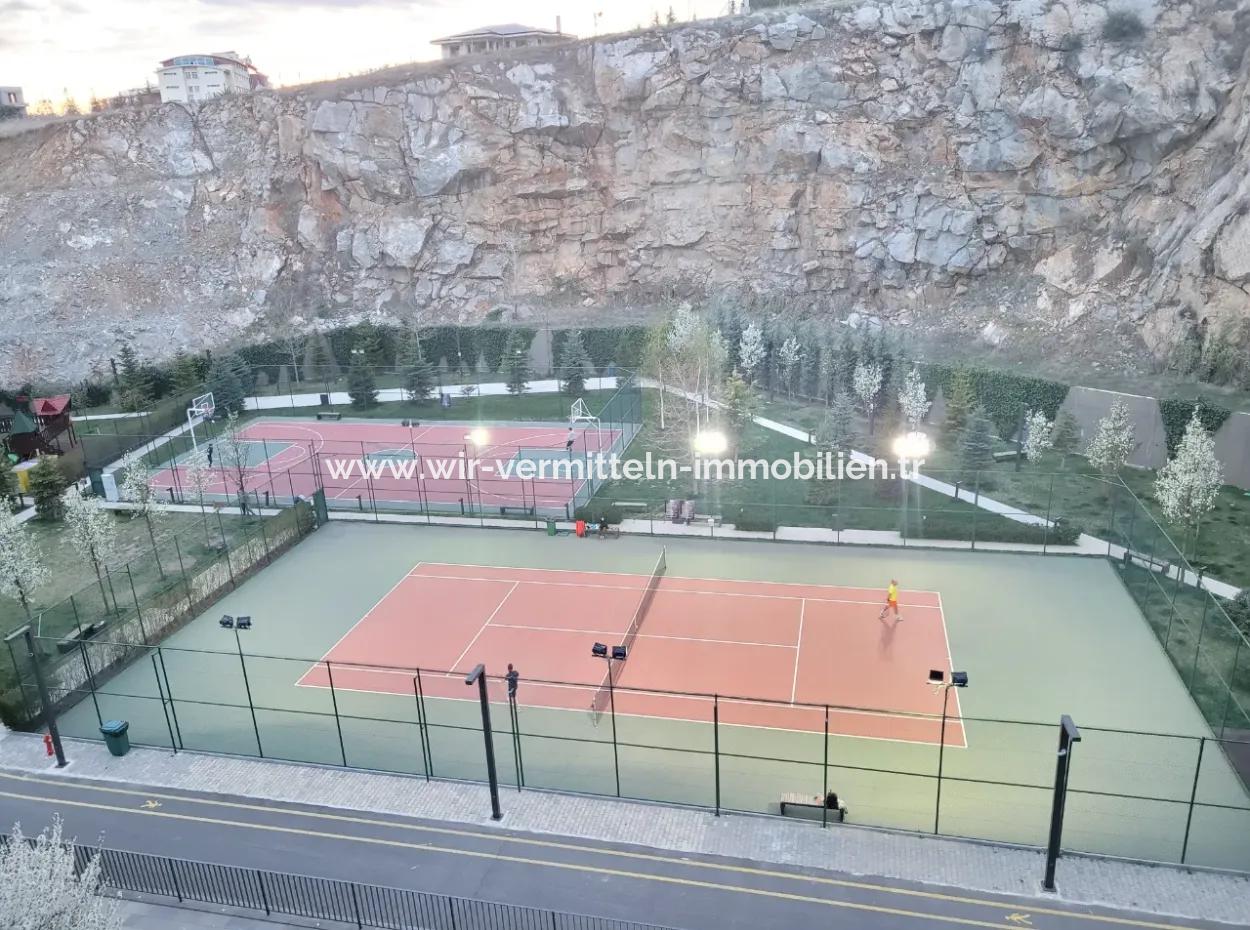 İncek Loft  Kiralık 2+1 85 M² 6.Kat Mogan Cephe Daire