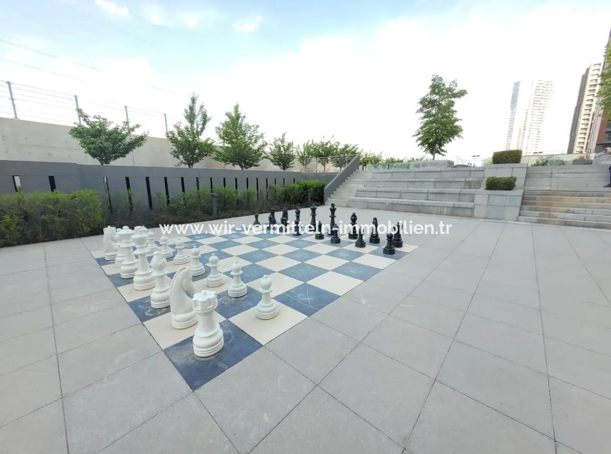 Kiracısız Krediye Uygun Beytepe İncek Bulvar Loft Satılık 3+1 110 M² 19.Kat Bulvar Ve Göl Manzaralı