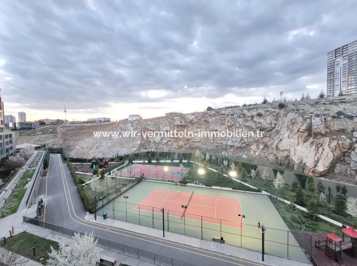 İncek Loft Kiralık 3+1 Şehir Manzaralı 10.Kat Daire