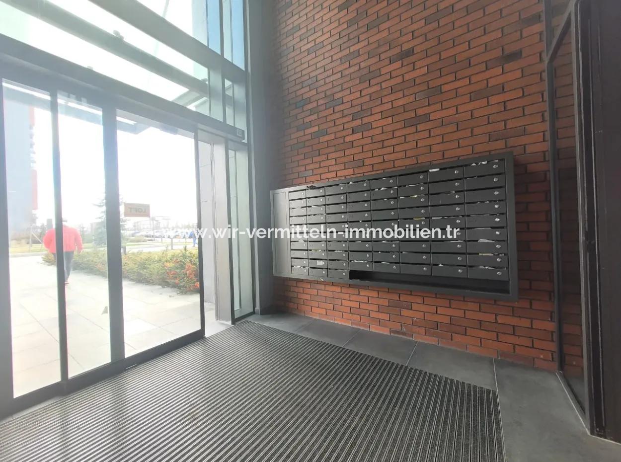 Kiralık Beytepe İncek Bulvar Loft Satılık 1+1 55 M² 17.Kat Daire