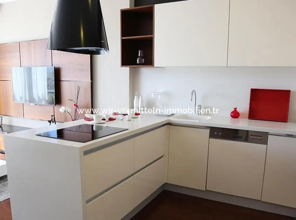 İncek Prestij Satılık  1+1 62 M² Kartal Yuvası 43.Kat Daire