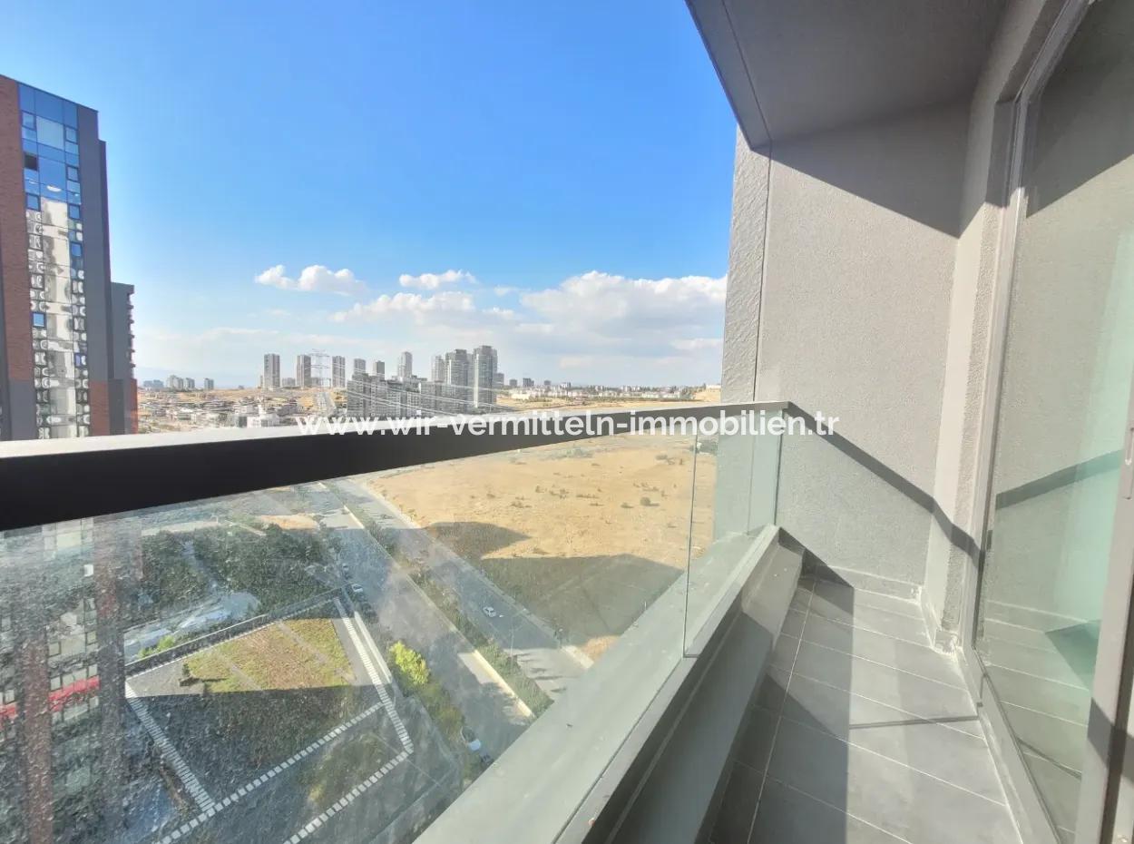 Beytepe İncek Bulvar Loft Kiralık 1+1 46 M² 15.Kat Çayyolu Manzaralı Daire