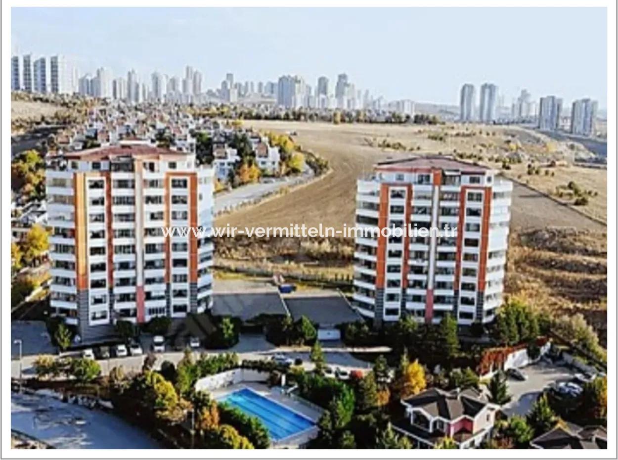 Ankara Çayyolu Alacaatlı Mh Rüyakent Sitesi Havuzlu Satılık Çatı Dubleks  Daire 250 M² 7+1