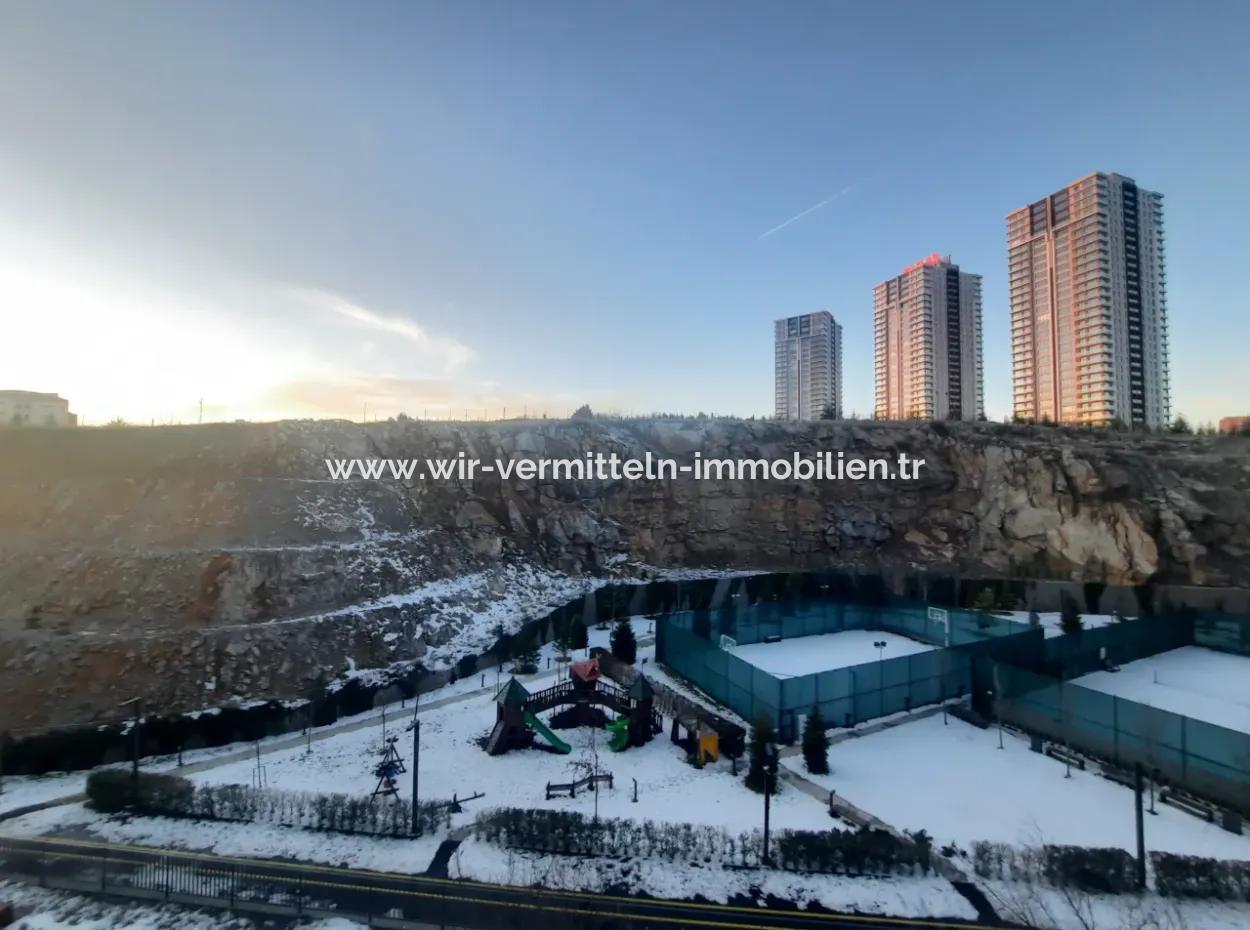 İncek Loft Satılık  2+1 Dubleks Şehir Manzaralı 2.Kat Daire