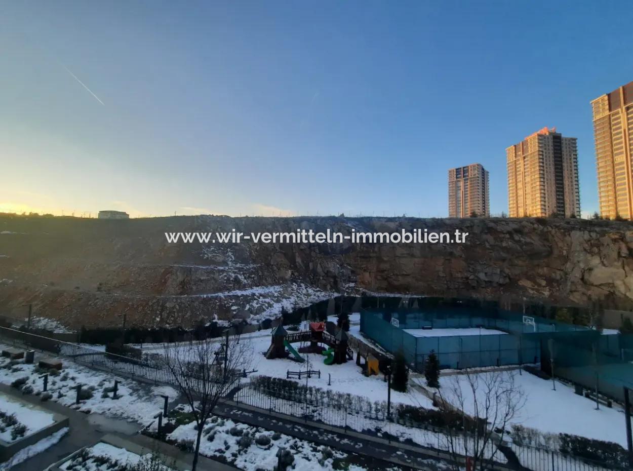 İncek Loft Satılık  2+1 Dubleks Şehir Manzaralı 2.Kat Daire