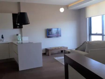 Lüks Eşyalı  İncek Prestij Satılık  1+1 62 M² 15.Kat Daire