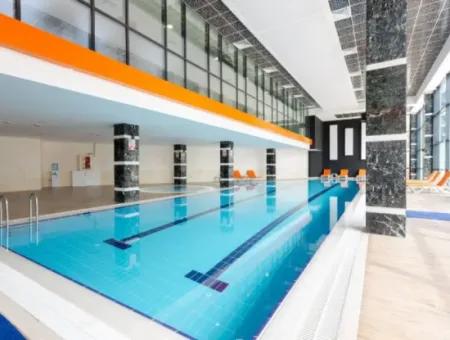 Lüks Eşyalı  İncek Prestij Satılık  1+1 62 M² 15.Kat Daire